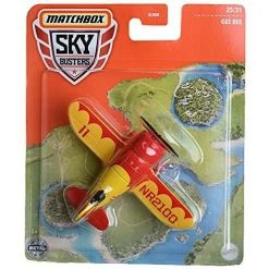Matchbox Gee Bee, Sky Busters 25/31 [red/Yellow] Mattel