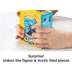 Imaginext DC Super Friends Slammers Vehicle & Mystery Figure Sets - GNN51 - Unopened Identified Blind Box ~ Mr. Freeze And The Arctic Sled ~ Series 1 DC Comics