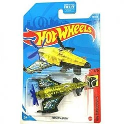 DieCast Hot Wheels HW Daredevils 1/5 [Poison Arrow] 30/250 Yellow/Black Mattel