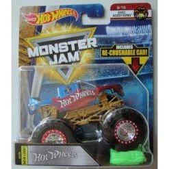Mattel Hot Wheels 2018 Since 68 Team Monster JAM 9/15 Epic Editions With Re-Crushable Car