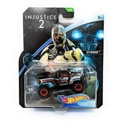 Mattel Hot Wheels Cyborg Injustice 2 5/5 DC Character Cars 2018