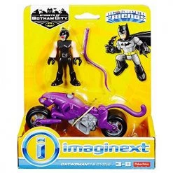 DC Comics Imaginext, DC Super Friends, Streets Of Gotham, Catwoman And Cycle