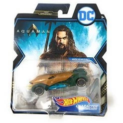 DC Comics Hot Wheels Character Cars DC Aquaman 1:64 Scale Vehicle