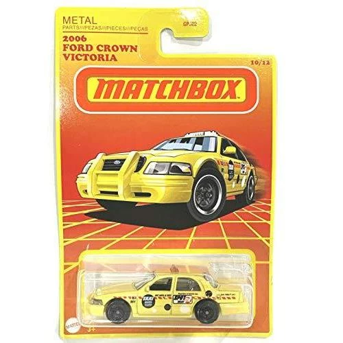 Matchbox Retro Series Wave2 2006 F0rd Crown Victoria 10/12 (Yellow) 1 Matchbox Retro Series Wave2 2006 F0rd Crown Victoria 10/12 (Yellow)