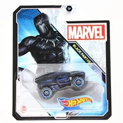 HW Character Cars Hot Wheels Character Cars Marvel Black Panther Vehicle