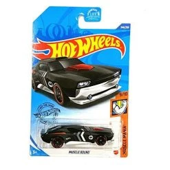 DieCast Hot Wheels Muscle Mania 9/10, Muscle Bound (Black) 244/250