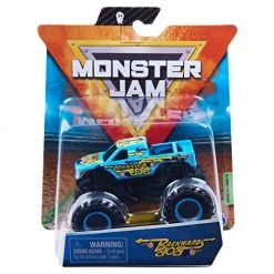 Monster Jam 2020 Backwards Bob Retro Rebels 1:64 Scale Vehicle Series 13 With VIP Wristband Spin Master