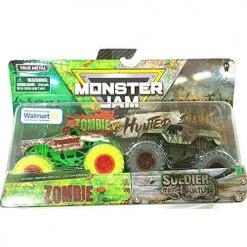 DieCast Monster Jam 2020 [Zombie Vs Hunter] 1:64 Scale Double Pack Zombie Vs Soldier Fortune