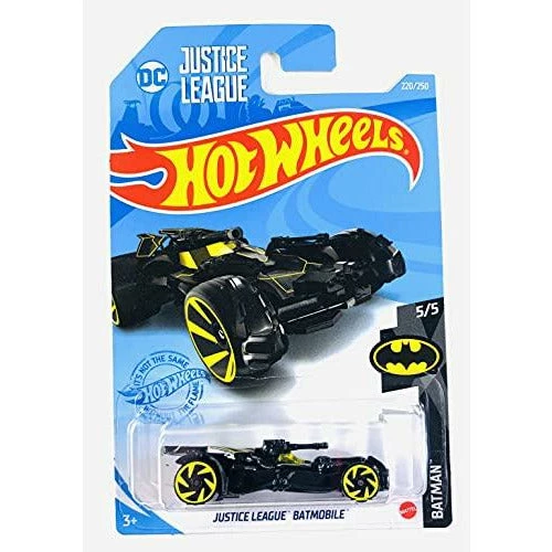 Hot Wheels 2021 - Justice League Batmobile - Treasure Hunt - Batman 5/5 - 220/250 DC Comics 1 Hot Wheels 2021 - Justice League Batmobile - Treasure Hunt - Batman 5/5 - 220/250 DC Comics