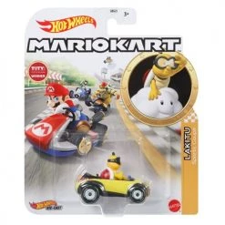 DieCast Hot Wheels Mario Kart LAKITU Sports Coupe - Toty Winner 2021