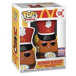 McDonalds Funko Pop! Drummer McNugget #138 SDCC 2021 - Shared Sticker