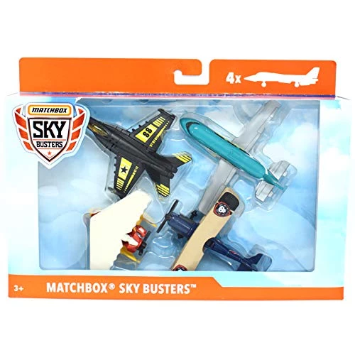 Sky Busters, Matchbox Matchbox Sky Busters 4 Pack GCC91 Mattel 1 Sky Busters, Matchbox Matchbox Sky Busters 4 Pack GCC91 Mattel