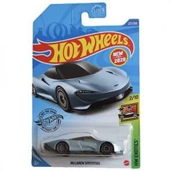 DieCast Hot Wheels McLaren Speedtail 227/250 [Steel Blue], Exotics 2/10
