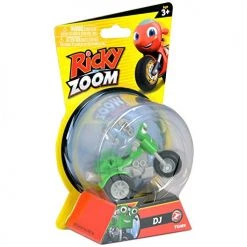 TOMY DJ Rumbler Toy Motorcycle From Ricky Zoom – 3-inch Action Figure – Free-W All Toys