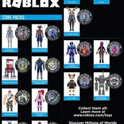 Roblox Imagination Collection - Cythrex, The Darkened Cyborg Knight Figure Pack [Includes Exclusive Virtual Item]