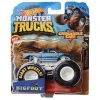 Mattel Hot Wheels Monster Trucks 1:64 Scale Bigfoot 21/75 Crushable Car, Blue With White Roll Cage