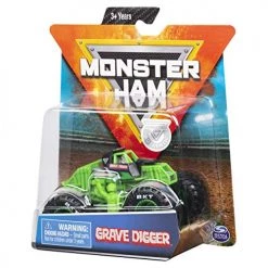 Monster Jam 2019 Spin Master 1:64 Diecast Monster Truck With Figure: Training Trucks Grave Digger
