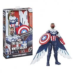 Titan Heroes Avengers Marvel Titan Hero Series Captain America Sam Wilson 12-Inch Action Figure