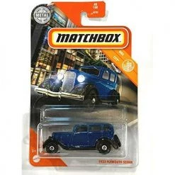 Matchbox 1933 Plymouth Sedan (Blue), MBX City 40/100 Mattel