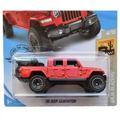Fisher-Price Hot Wheels '20 Jeep Gladiator 157/250 Red - Baja Blazers 4/10