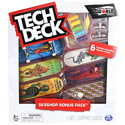 Tech Deck Sk8shop Bonus Pack World Edition Limited Series 2020 2 Tech Deck Sk8shop Bonus Pack World Edition Limited Series 2020