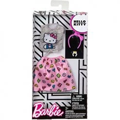 Mattel Barbie Fashion Pack Hello Kitty Dress, Bag And Sunglasses 10 Mattel Barbie Fashion Pack Hello Kitty Dress, Bag And Sunglasses
