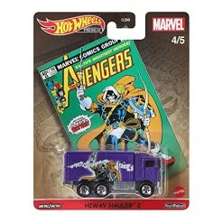Hot Wheels Pop Culture Hi-Way Hauler 1:64 Scale Vehicle For Kids Aged 3 Years Old & Up & Collectors Of Classic Toy Cars, Featuring New Castings & Themes