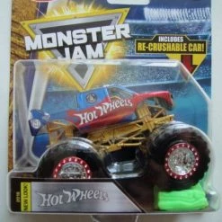 Mattel Hot Wheels 2018 Since 68 Team Monster JAM 9/15 Epic Editions With Re-Crushable Car