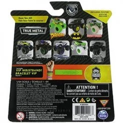 Monster Jam 2020 Spin Master 1:64 Diecast Monster Truck With Wristband: Ride Trucks Series BKT