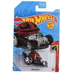 DieCast Hot Wheels [Head Gaskey], Daredevils 2/5 Ship In Kar Keeper [red]