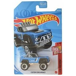 DieCast Hot Wheels Custom Ford Bronco, Then And Now [Blue] 163/250