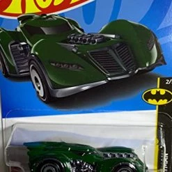 Toy Choo Choo DieCast Hot Wheels Arkham Asylum Batmobile [Green] - 32/250 Batman 2/5