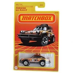 Toy Choo Choo Matchbox Porsche 911 Rally, [Bronze] 7/12