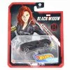 HW Character Cars Hot Wheels Character Cars Marvel Black Widow - Scarlett Johansson 1:64 Scale Vehicle