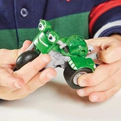 TOMY DJ Rumbler Toy Motorcycle From Ricky Zoom – 3-inch Action Figure – Free-W All Toys