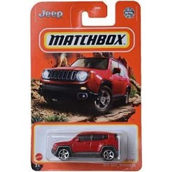 Matchbox 2019 Jeeps Renegade, Red 26/100