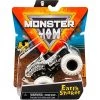Toy Choo Choo Monster Jam 2021 Spin Master 1:64 Diecast Monster Truck With Wheelie Bar: Max Contrast Earth Shaker