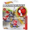 DieCast Hot Wheels Mario Kart Red Yoshi Standard Kart - Toty Winner 2021 Mattel