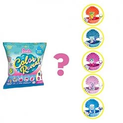 Mattel Barbie Color Reveal Animals Assortment With Container And 5 Surprises
