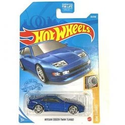 DieCast Hot Wheels Nissan 300ZX Twin Turbo (Blue) 23/250, HW Turbo 1/5