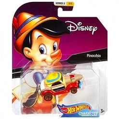 Hot Wheels Character Cars Disney Pinocchio Vehicle Series 2 4/6