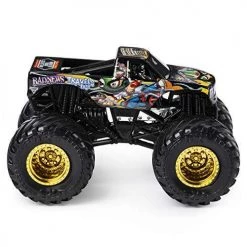 Spin Master Monster Jams BadNews Travels Fast True Metal 1/64 Scale
