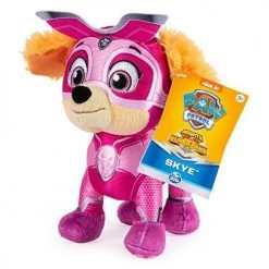 SpinMaster Skye Mighty Pups Super Paws Stuffed Figure 8 Inch Spin Master