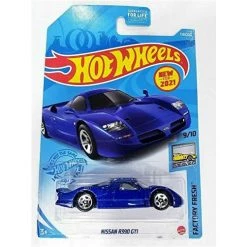 DieCast Hot Wheels Nissan R390 GTI (Blue) 138/250 - Factory Fresh 9/10