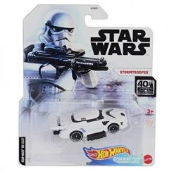 HW Character Cars Hot Wheels Character Cars Star Wars Stormtrooper - Empire Strikes Back 40th Anniversary Mattel