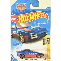 DieCast Hot Wheels '89 Porsche 944 Turbo (Blue) 45/250 - HW Turbo 2/5