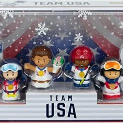 Toy Choo Choo Fisher-Price Little People Collector Team USA Winter Sports Set 11 Toy Choo Choo Fisher-Price Little People Collector Team USA Winter Sports Set