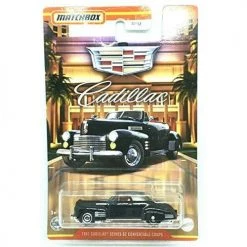 Mattel Matchbox 1941 Cadillac Series 62 Convertible Coupe 6/12 Black [Cadillac Series 2020]