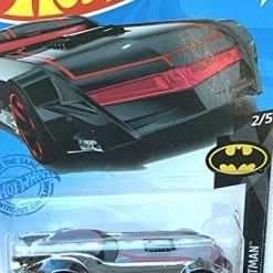 DieCast Hot Wheels The Batman Batmobile - Batman 2/5 [Gunmetal Chrome] 56/250