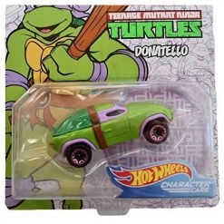 Hot Wheels Character Cars TMNT Donatello #2 Of 5 Cars